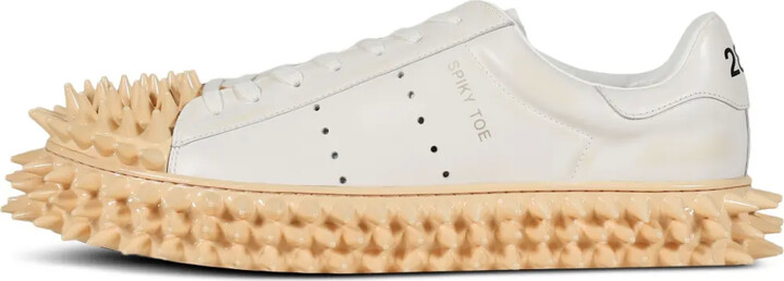 Doublet Spike-Embellished Lace-Up Sneakers