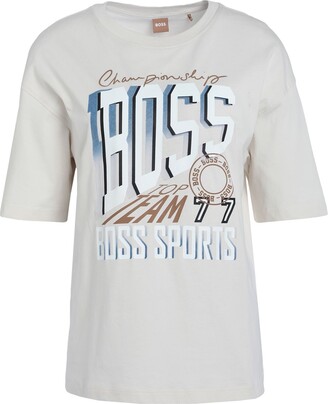 HUGO BOSS T-shirt Ivory