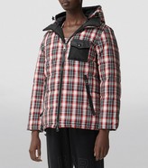 Thumbnail for your product : Burberry Reversible Tartan Puffer Jacket