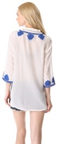 Thumbnail for your product : Rory Beca Embroidered Caftan Tunic