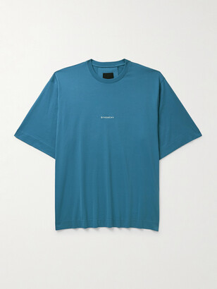 関税送料込み【DIME】Twister T-Shirt (Indigo) DIME Twister Printed Cotton-Jersey T-Shirt - ShopStyle
