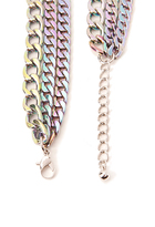 Thumbnail for your product : Forever 21 Striking Oil Slick Chain Necklace