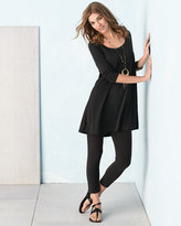 Thumbnail for your product : Joan Vass Scoop-Neck Tunic, Petite