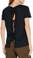 Thumbnail for your product : Helmut Lang Open-Back Cotton And Cashmere-Blend Jersey T-Shirt