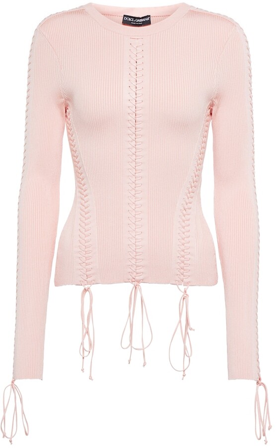 Light Pink Knit Sweater | Shop the world's largest collection of 