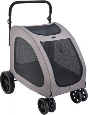VEVOR Pet Stroller 4-Wheels Dog Stroller Carrier 160lbs Weight Capacity Portable