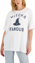 Thumbnail for your product : Grayson Threads Black Juniors' Cotton Witch & Famous Graphic T-Shirt