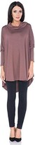Thumbnail for your product : FUTURO FASHION® Ladies Trendy Casual Floaty Kaftan Oversized Tunic Comfy Top FM40 Red