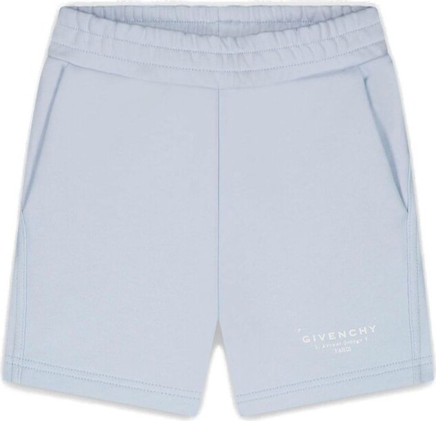 Givenchy Kids Logo Printed Elasticated Waistband Shorts
