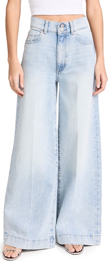 DL1961 Hepburn Wide Leg High Rise Jeans