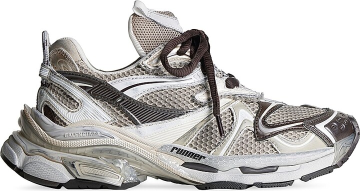 Balenciaga Women's Runner 2.0 Sneakers - Beige Brown - Size 5