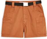 Thumbnail for your product : Topshop Belted Utility Denim Shorts