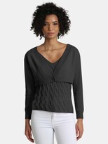 Thumbnail for your product : Minnie Rose Cashmere Off the Shoulder Cropped Cardi - Black