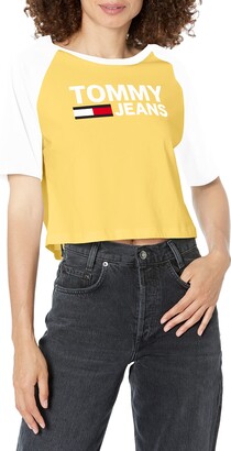 Tommy Hilfiger Yellow Women's Tops | Shop the world's largest collection of  fashion | ShopStyle