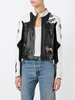 Thumbnail for your product : Versace Stardust Rock Star leather jacket