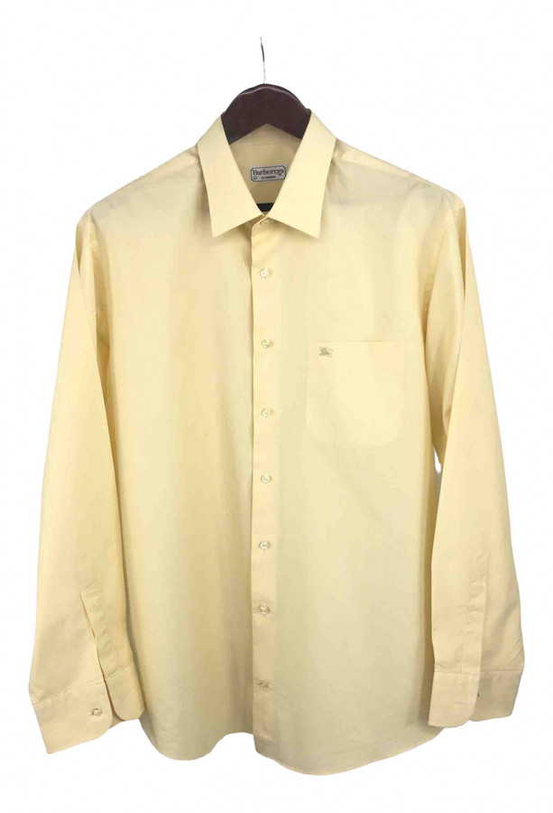 burberry shirt yellow