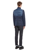 Thumbnail for your product : DKNY Mix Fabric Puffer Coat