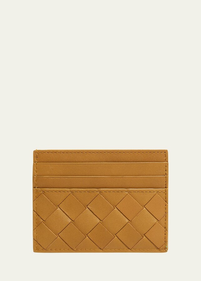 Bottega Veneta Leather card case - ShopStyle Wallets