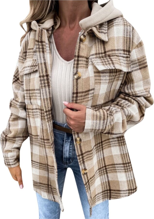 ladies lumberjack jacket