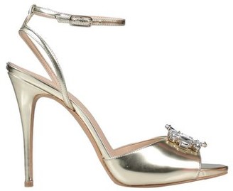 guess rose gold sandals