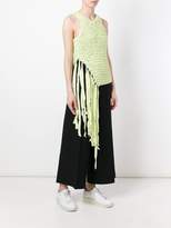 Thumbnail for your product : Joseph fringed tricot tank top