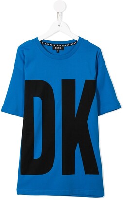 DKNY TEEN logo print T-shirt