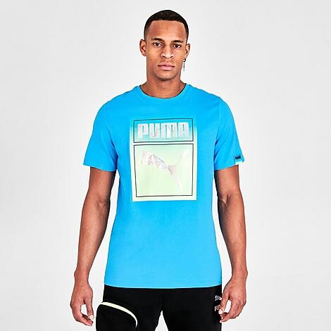 Puma Men's Lightsense Box Logo T-Shirt - ShopStyle
