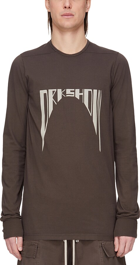 DRKSHDW Rick Owens Level Long Sleeve Graphic Tee