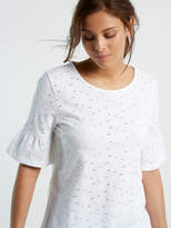 Thumbnail for your product : White Stuff Emily Broidery Jersey Tee
