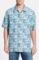 Thumbnail for your product : Tommy Bahama 'Ikat in Paradise' Regular Fit Silk Campshirt