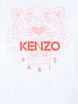 Thumbnail for your product : Kenzo Kids tiger print cotton T-shirt