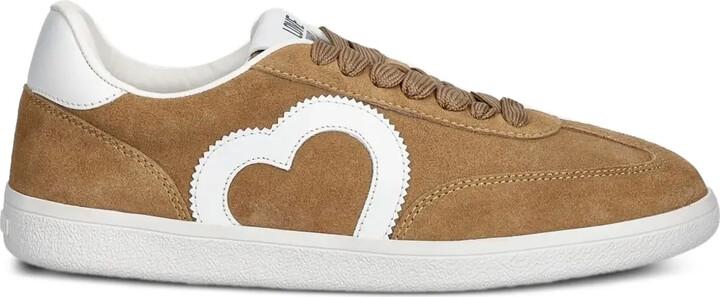 Love Moschino Heart Suede Sneakers