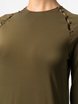 Thumbnail for your product : LOULOU STUDIO Shoulder-Button Maxi Shift Dress