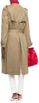 Thumbnail for your product : Maison Margiela Cutout Belted Cotton-gabardine Trench Coat