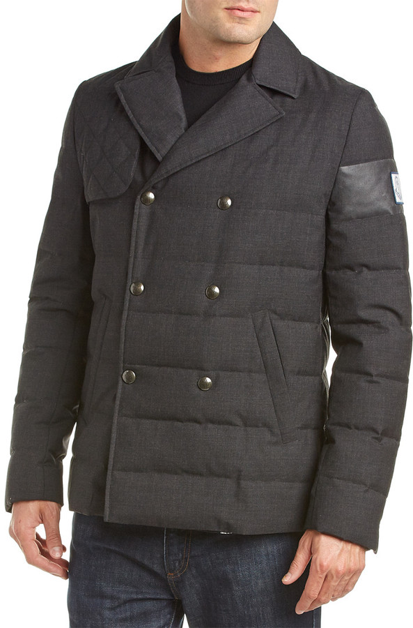 Moncler Wool Coat - ShopStyle