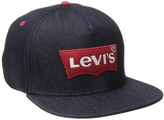Levi's Men's Canvas Baseball Cap with Embroidered Logo