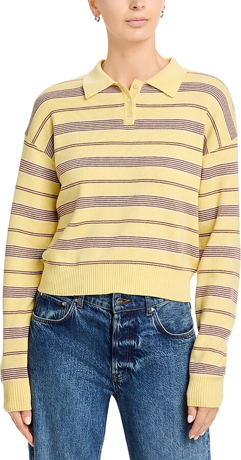 WAYF Carter Stripe Sweater