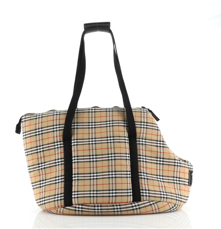 burberry dog carrier