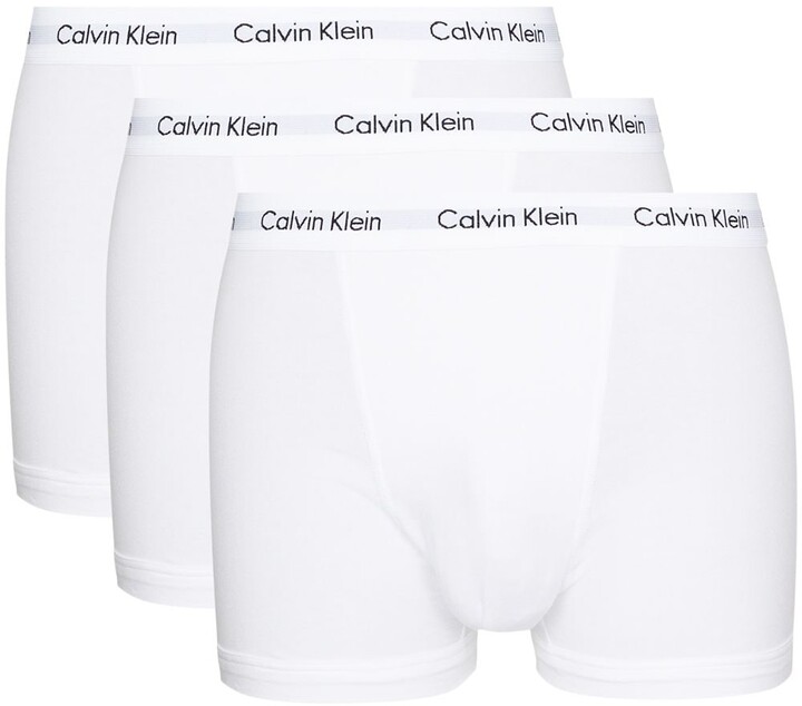 Calvin Klein Underwear Men's White Clothing | ShopStyle