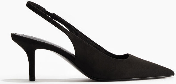 Pointed Slingback Pumps