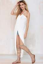 Thumbnail for your product : Athena Factory Madison Square Wrap Maxi Dress