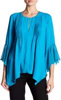 Thumbnail for your product : T Tahari Kate Bell Sleeve Satin Blouse
