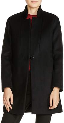 Maje Galion Single-Button Seamed Coat