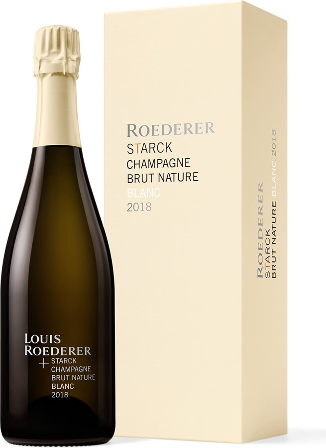 Louis Roederer x Philippe Starck Brut Nature Champagne 2018 - Champagne, France