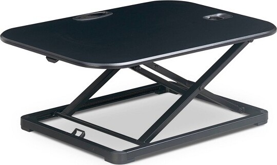 TrueSeating ErgoHeightAdjustableLaptopRiserStandBlack Portable,Foldable,forHomeOffice