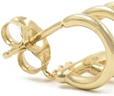 Thumbnail for your product : BONDEYE JEWELRY 14kt Yellow Gold Three-Hoop Cuff Earrings