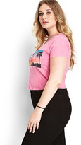 Thumbnail for your product : Forever 21 Plus Size Palm Tree Graphic Tee