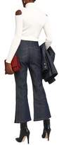 Thumbnail for your product : Ellery Paneled High-rise Flared Jeans
