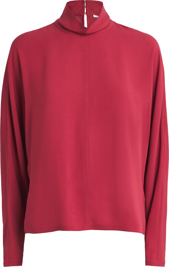 Joseph Crepe Buick Blouse