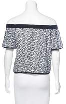 Thumbnail for your product : Rag & Bone Off-The-Shoulder Printed Top